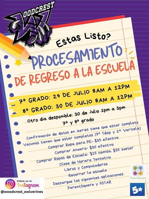 Back to School